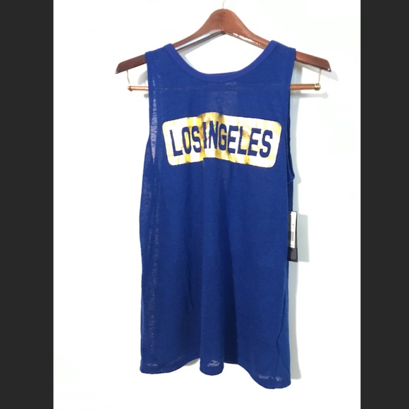 Blue Rampage knit open back top - Picture 2 of 6